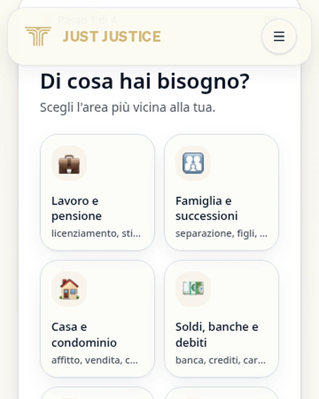 Schermata reale Just Justice: descrizione riservata del caso